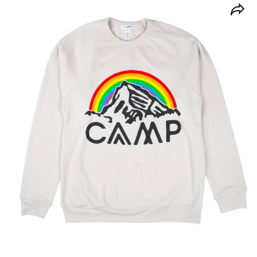 XS Camp Brand Goods Original Crew sweatshirt